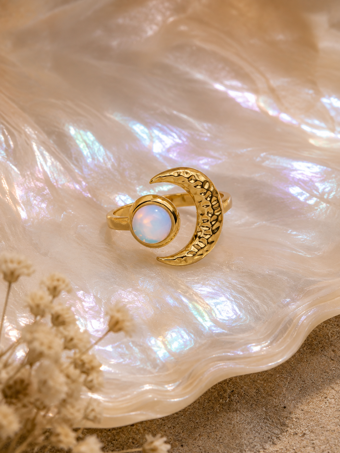 🌙 Bague LUNARA