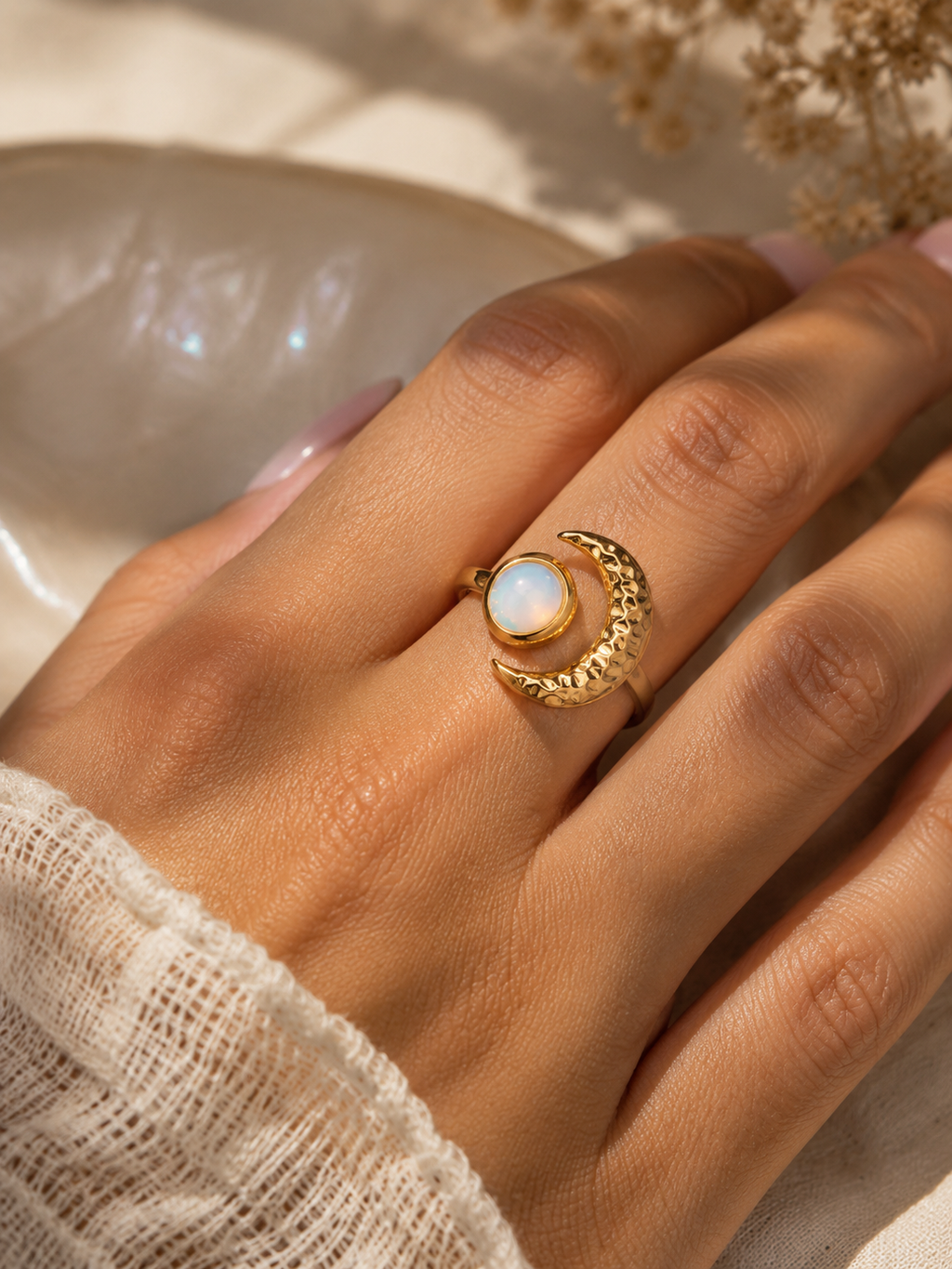 🌙 Bague LUNARA
